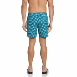 Original Penguin All Over Fan Print Swim Short 7 Original Penguin All Over Fan Print Swim Short -Original Penguin Sales All Over Fan Print Swim Short Original Penguin 3