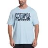 Original Penguin Big & Tall Cotton Jersey Graphic Tee -Original Penguin Sales Big Tall Cotton Jersey Graphic Tee Cerulean Original Penguin
