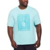 Original Penguin Big & Tall Groovy Pete Print Tee 2 Original Penguin Big & Tall Groovy Pete Print Tee -Original Penguin Sales Big Tall Groovy Pete Print Tee Aruba Blue Original Penguin