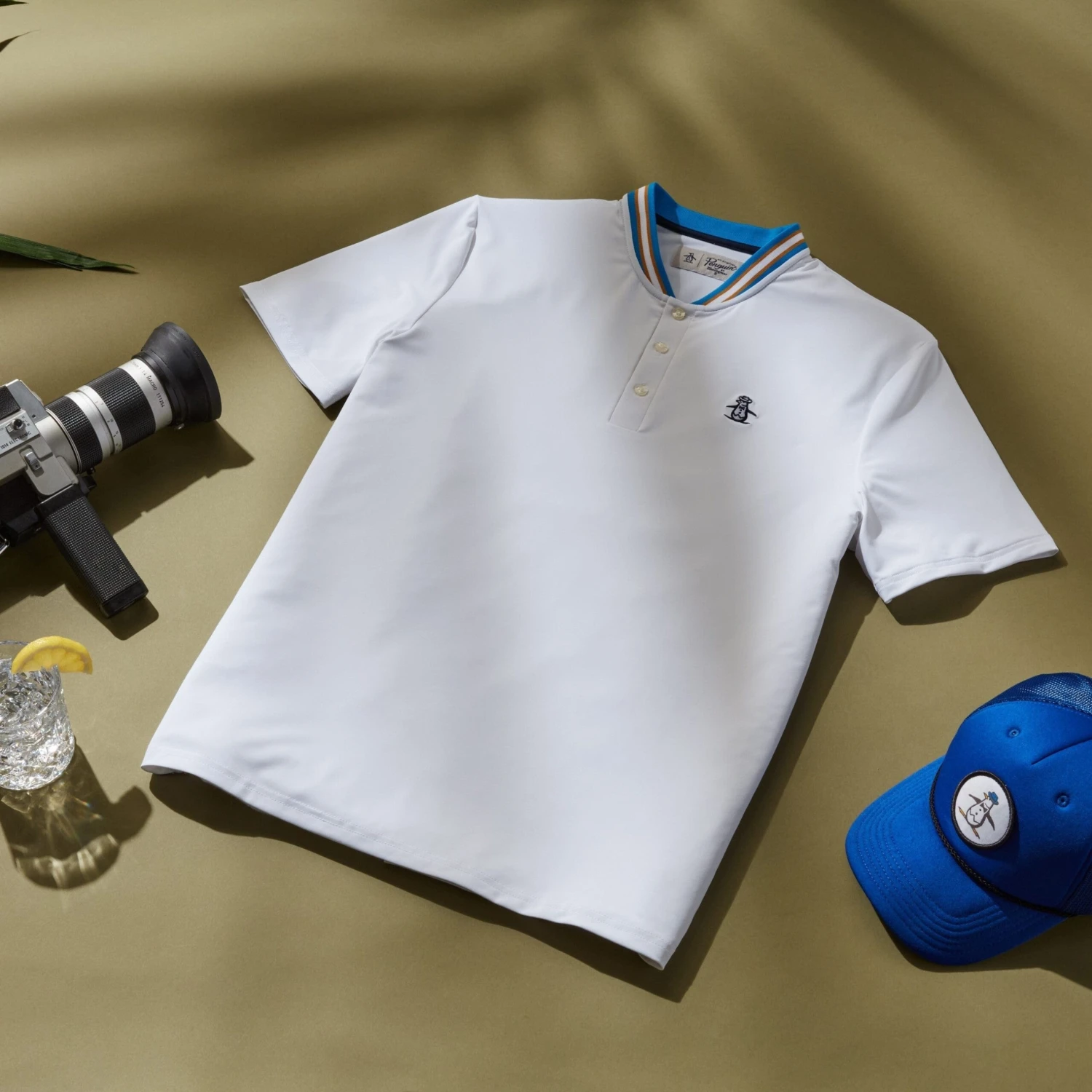 Original Penguin Chi Chi Henley Golf Polo 4 Original Penguin Chi Chi Henley Golf Polo - Image 2