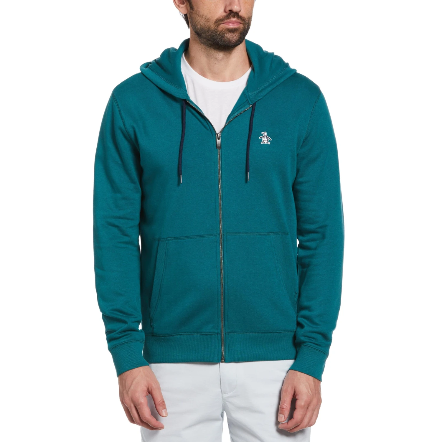Original Penguin Full Zip Back Logo Hoodie 4 Original Penguin Full Zip Back Logo Hoodie - Image 2