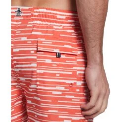Original Penguin Glitch Print Swim Short -Original Penguin Sales Glitch Print Swim Short Original Penguin 4
