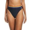 Original Penguin High Waist Pride Solid Bikini Bottom -Original Penguin Sales High Waist Pride Solid Bikini Bottom Dark Sapphire Original Penguin