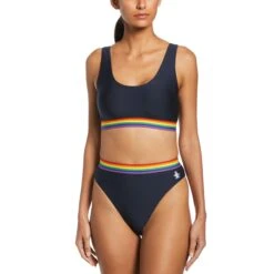 Original Penguin High Waist Pride Solid Bikini Bottom -Original Penguin Sales High Waist Pride Solid Bikini Bottom Original Penguin 3