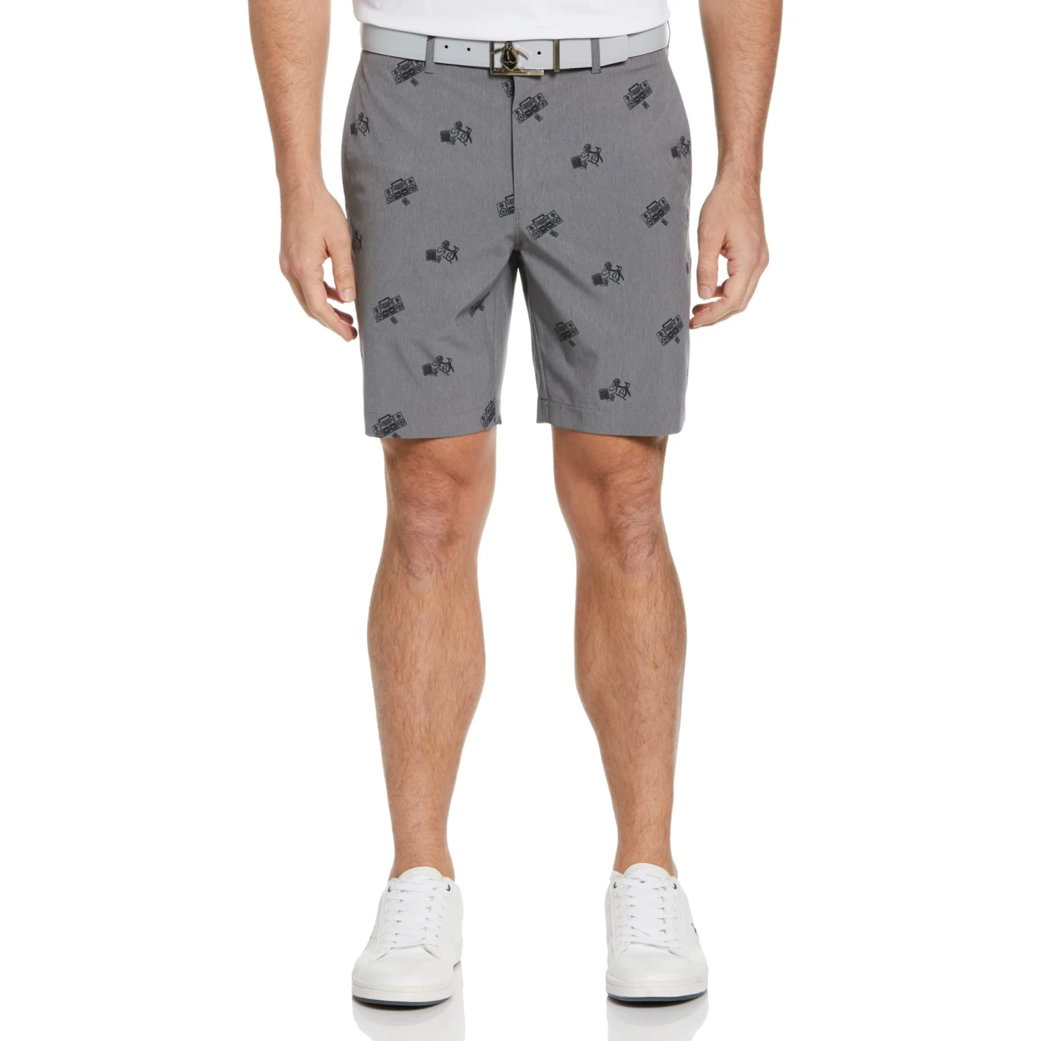 Original Penguin Karaoke Print Golf Shorts 3 Original Penguin Karaoke Print Golf Shorts