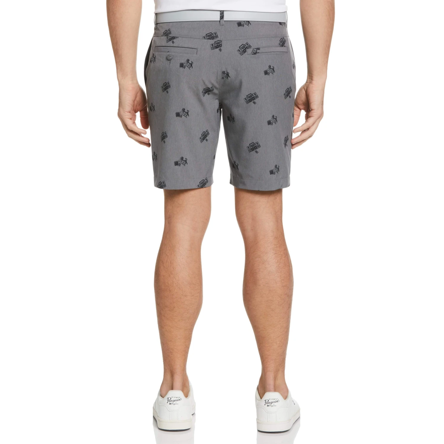 Original Penguin Karaoke Print Golf Shorts 4 Original Penguin Karaoke Print Golf Shorts - Image 2