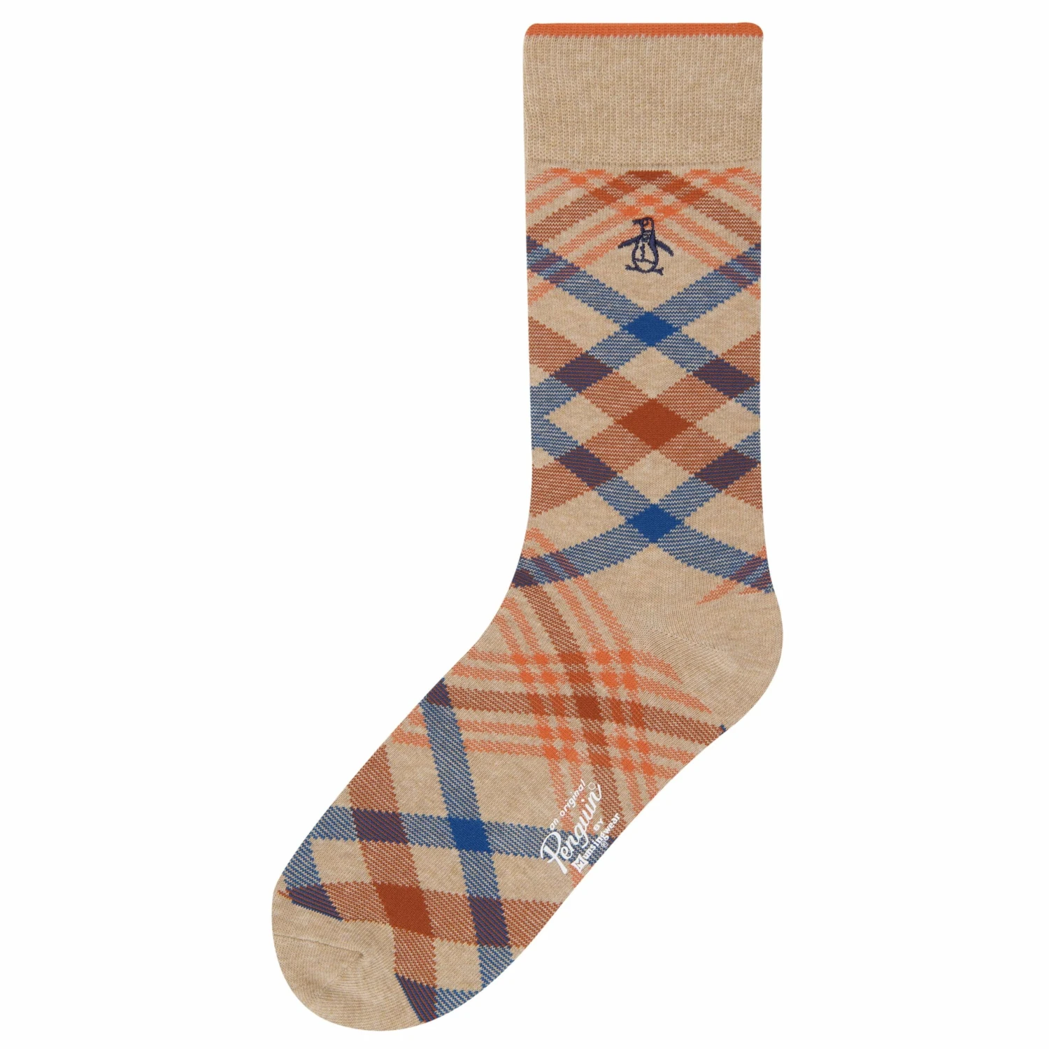 Original Penguin Micah Plaid Crew Sock 3 Original Penguin Micah Plaid Crew Sock
