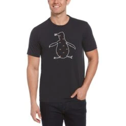 Original Penguin Pride Rainbow Fill Pete Tee -Original Penguin Sales Pride Rainbow Fill Pete Tee Original Penguin 3