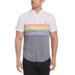 Original Penguin Pride Stripes Shirt -Original Penguin Sales Pride Stripes Shirt Original Penguin 3