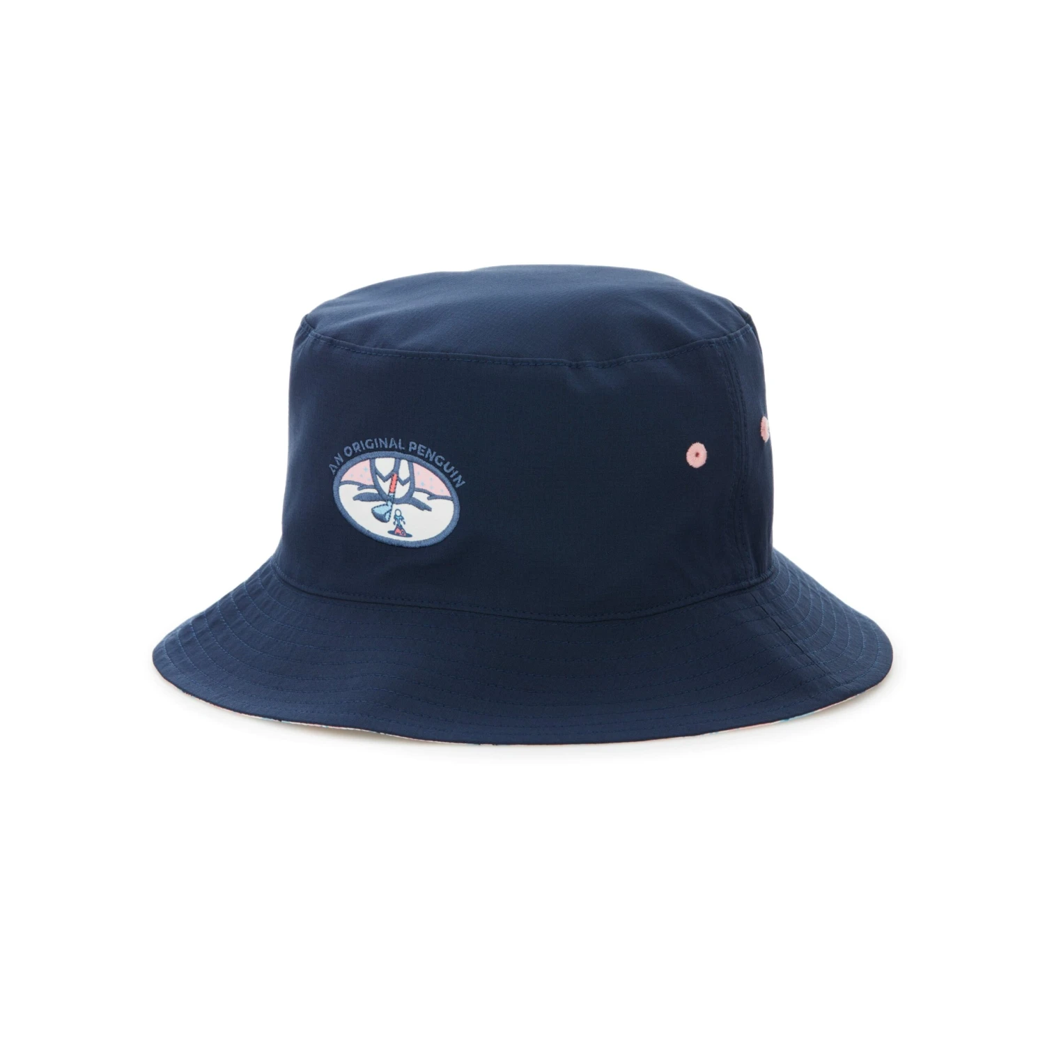 Original Penguin Reversible Stretch Golf Bucket Hat 3 Original Penguin Reversible Stretch Golf Bucket Hat