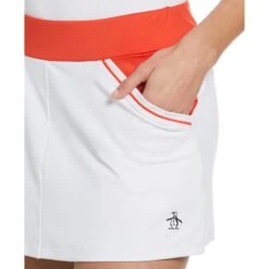 Original Penguin Women's 13" Color Block Tennis Skort -Original Penguin Sales Womens 13 Color Block Tennis Skort Original Penguin 3