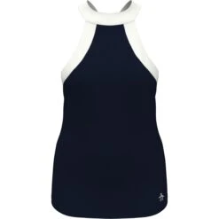 Original Penguin Women's Tennis Criss Cross Halter Top