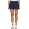 Original Penguin Women's Tennis Skort With Elastic Waistband -Original Penguin Sales Womens Tennis Skort with Elastic Waistband Black Iris Original Penguin